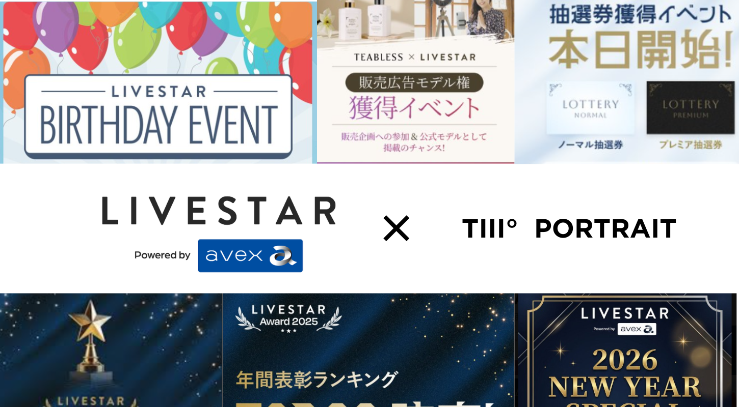LIVESTAR×TIII° PORTRAIT